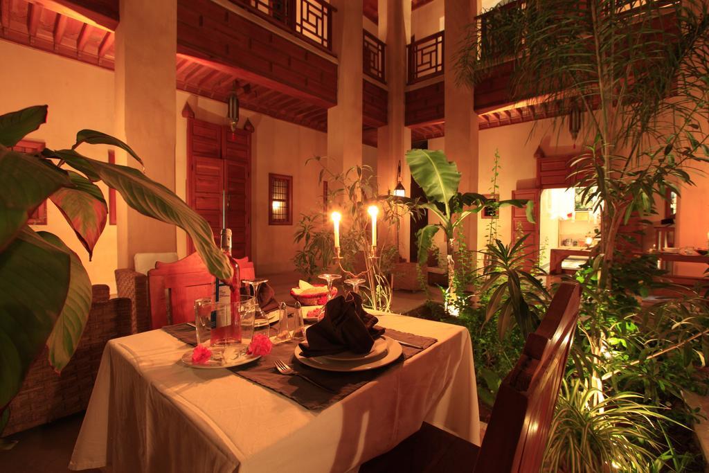 Riad Al Ksar & Spa Marrakesh Ristorante foto